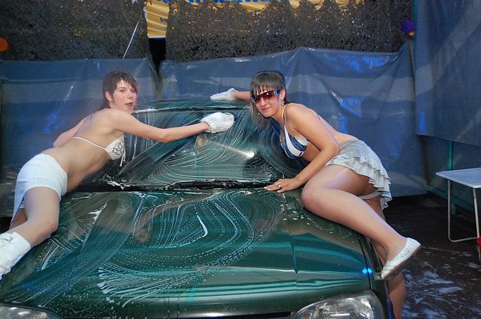 Sexy Autow&auml;sche Party 