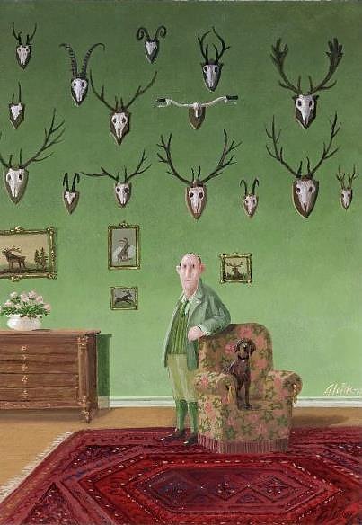 Gl&uuml;ck im doppelten Sinne: Geweih