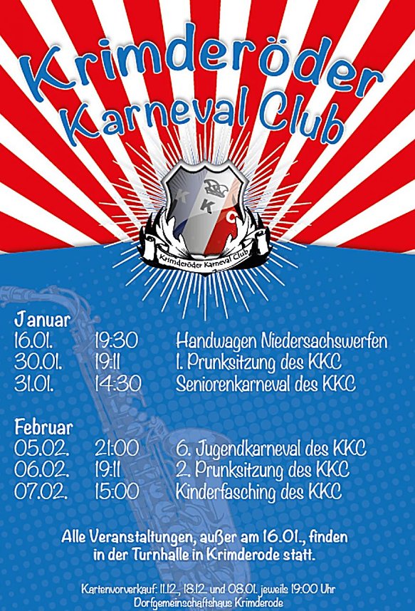Karneval in Krimderode