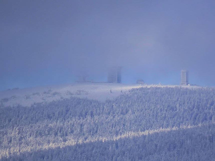 Eine Waldschneise bei Benneckenstein
