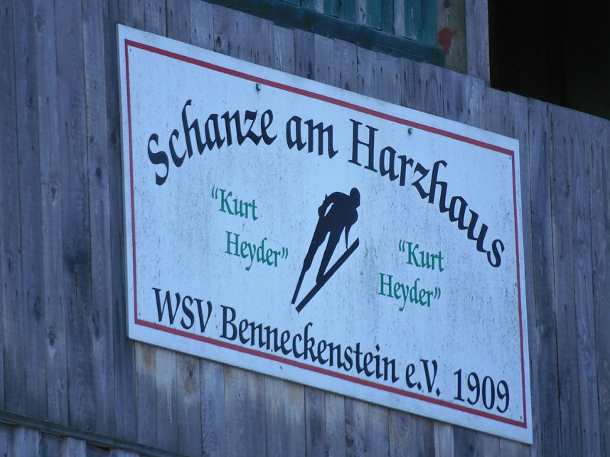 Eine Waldschneise bei Benneckenstein