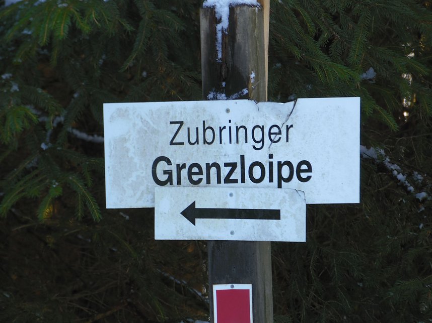 Eine Waldschneise bei Benneckenstein