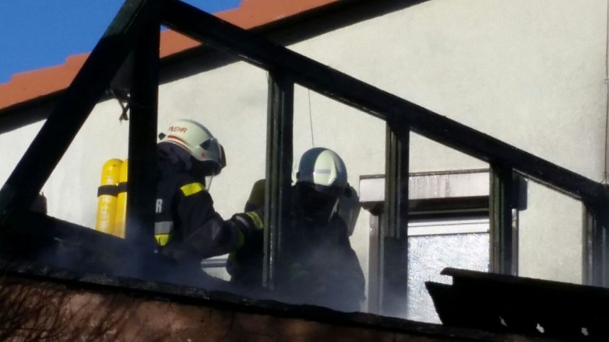 Garagenbrand in Heringen