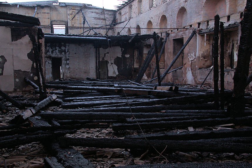 Nach dem Brand in Heringen