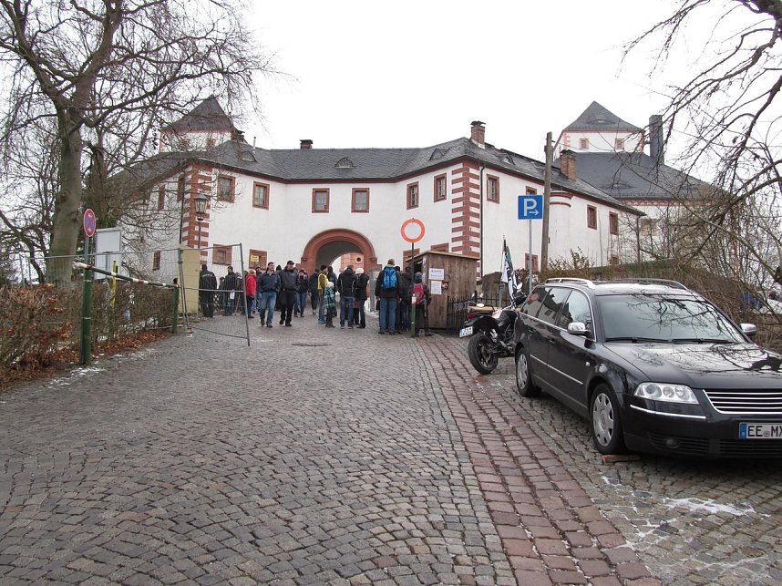 Wintertreffen auf dem Schloss