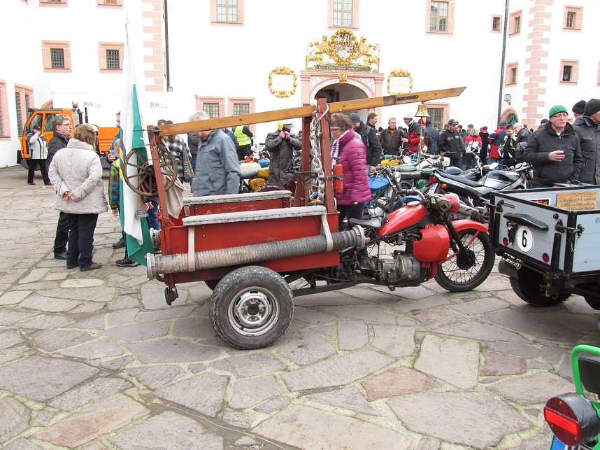 Wintertreffen auf dem Schloss