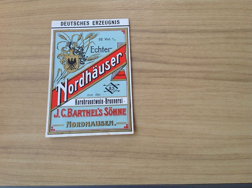 Sonderausstellung im Heringer Schloss zu Nordh&auml;user Produkten