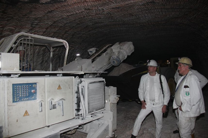 Landrat Jendricke unterwegs - Auftakt in Bleicherode