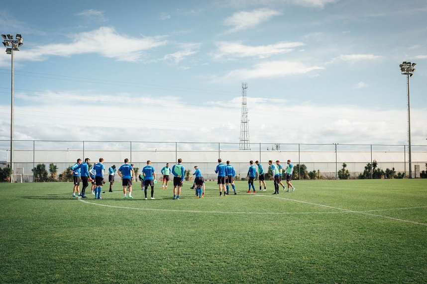 Wacker im Trainingslager - Tag 1