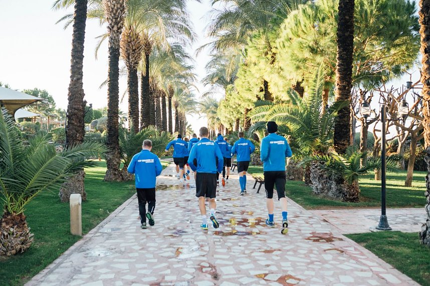 Wacker im Trainingslager - Tag 2