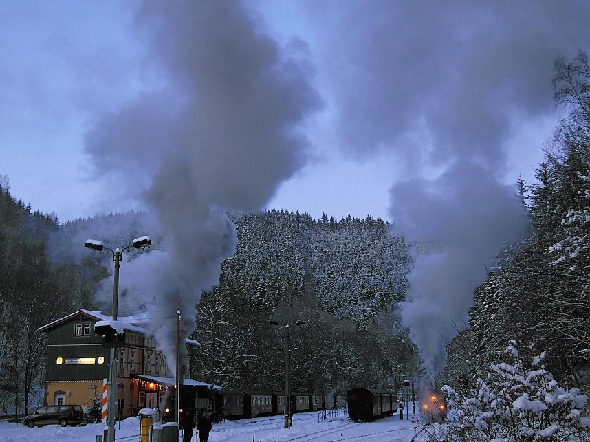 Besuch an der Eisfelder Talm&uuml;hle