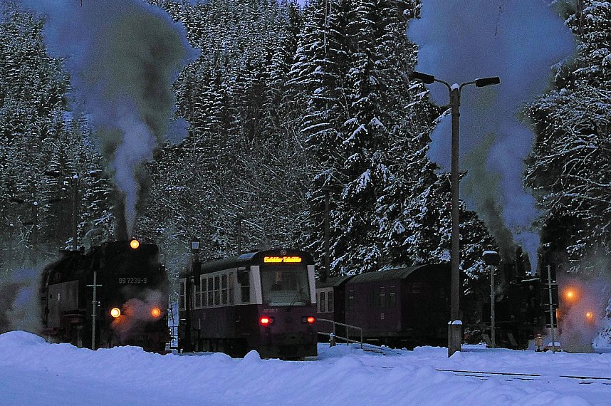 Besuch an der Eisfelder Talm&uuml;hle