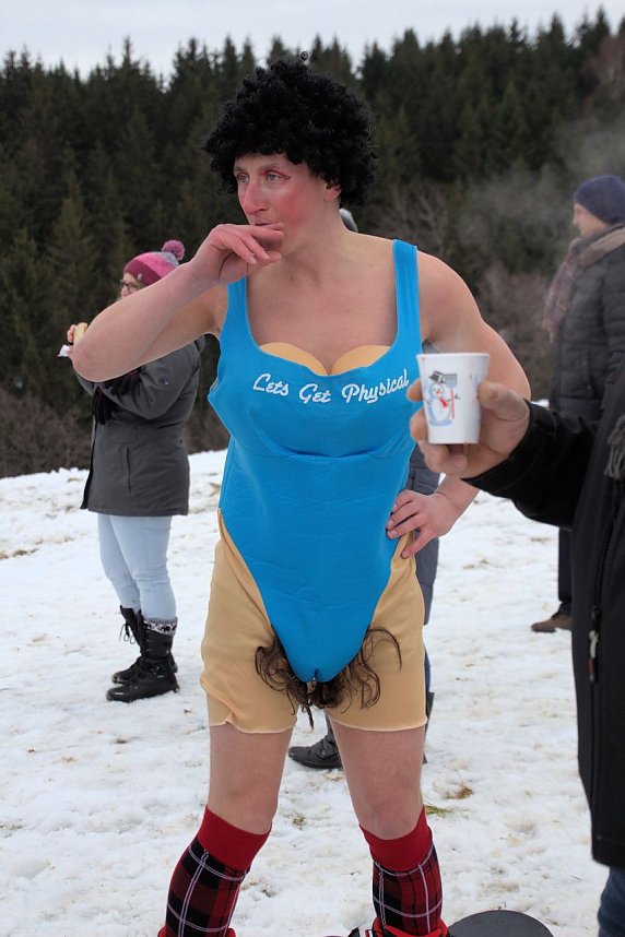 Skifasching in Tanne