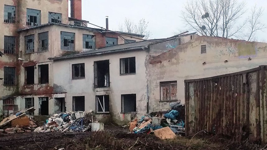 Abrissarbeiten auf dem Drei-Streif-Gel&auml;nde