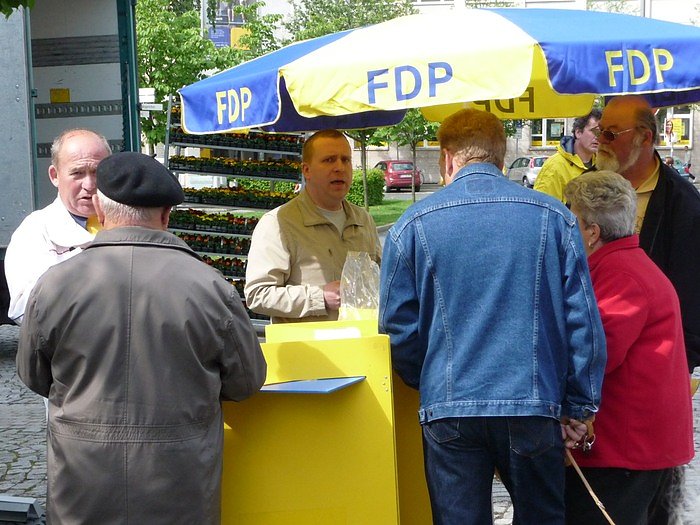 Viel los in der City