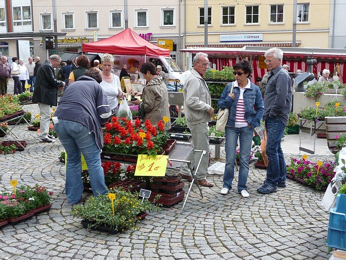 Viel los in der City