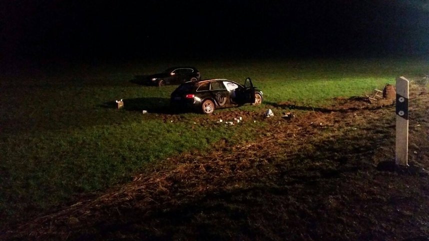 Schwerer Unfall auf der B 243