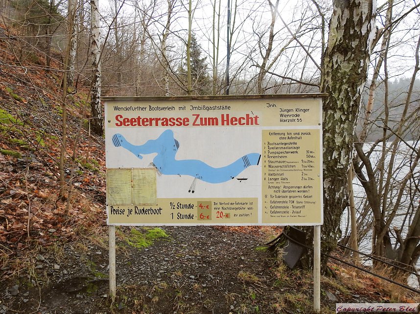 Peter Blei unterwegs: die Wendefurth Talsperre