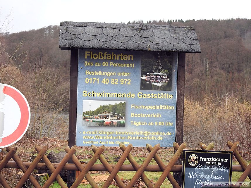 Peter Blei unterwegs: die Wendefurth Talsperre