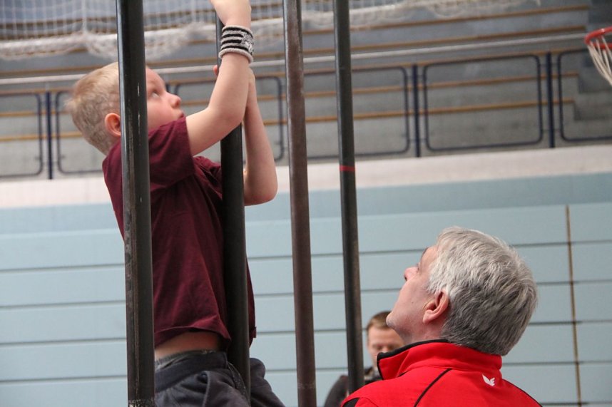 14. Kindergartensporttag in der Wiedigsburghalle