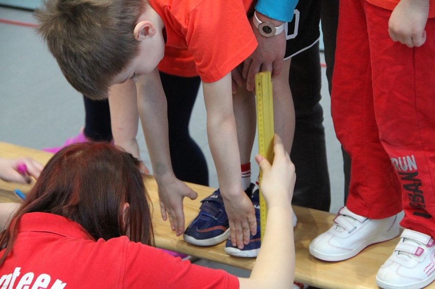 14. Kindergartensporttag in der Wiedigsburghalle