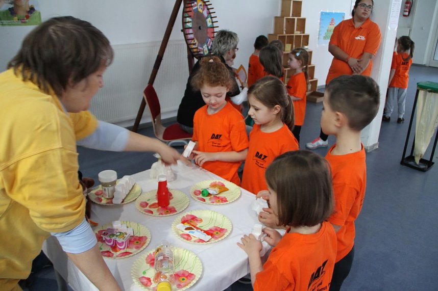 14. Kindergartensporttag in der Wiedigsburghalle