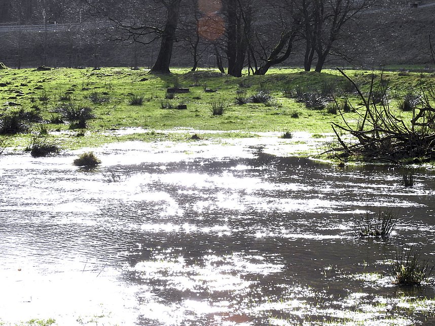 Pegel sind gestiegen