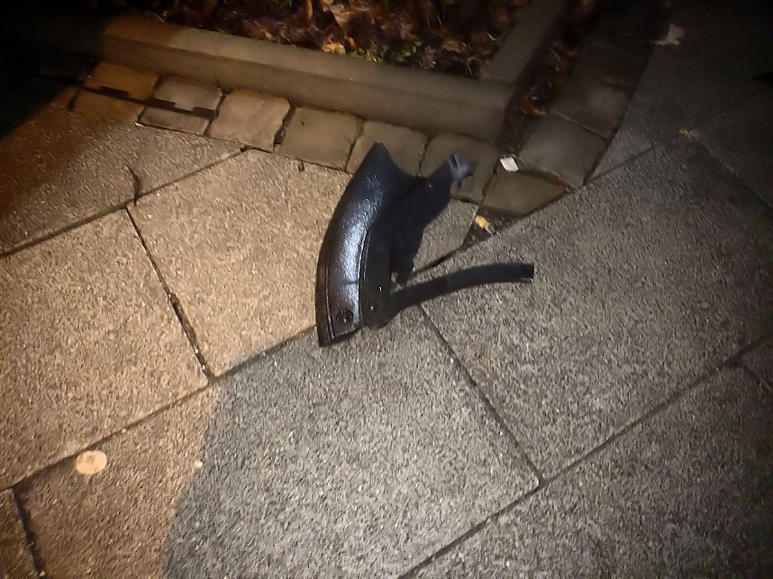 Das Ende einer Ausfahrt