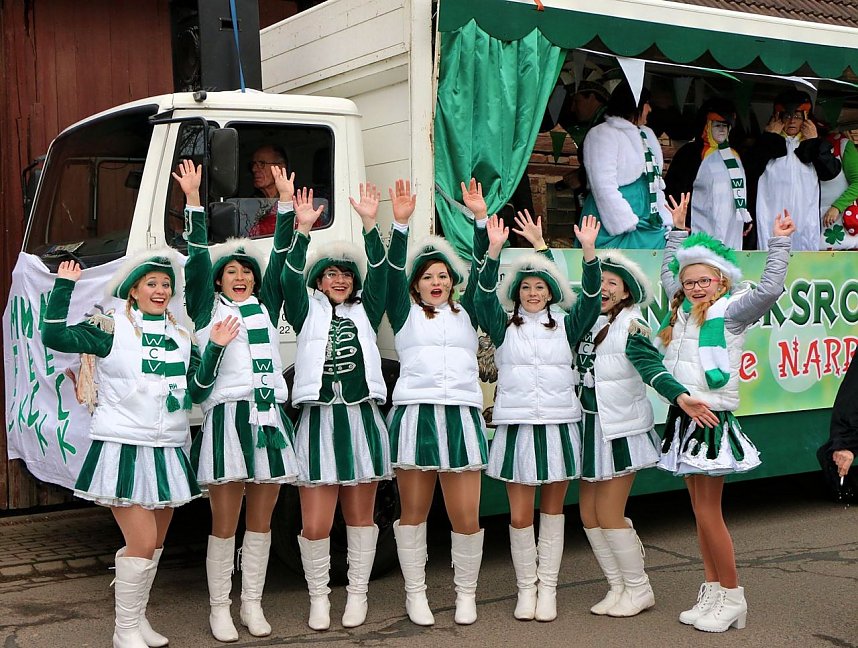 Karnevalumzug in W&uuml;lfingerode