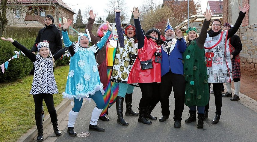 Karnevalumzug in W&uuml;lfingerode