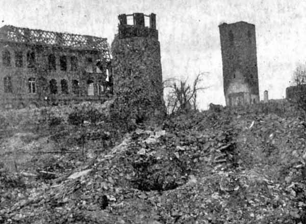 Frauenberg - Die Zerst&ouml;rung