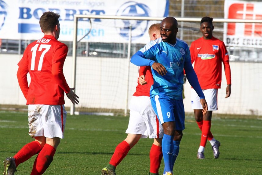 1: gegen die U23 von Hertha BSC in Bad Langensalza