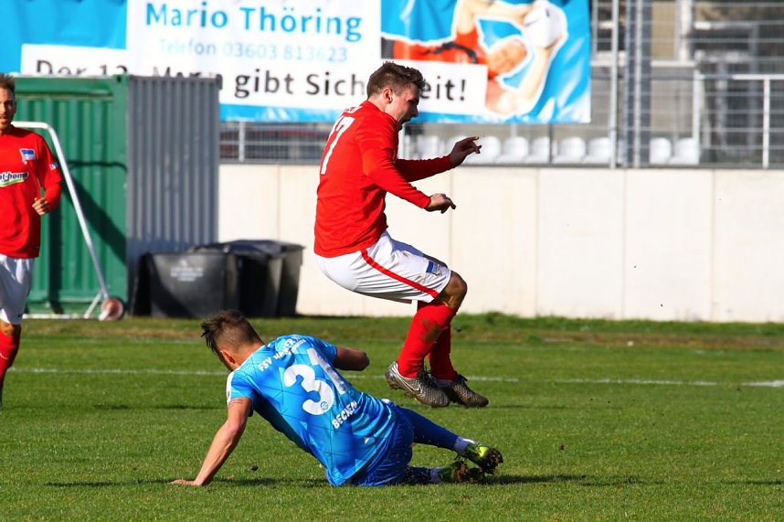 1: gegen die U23 von Hertha BSC in Bad Langensalza