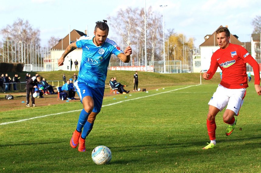 1: gegen die U23 von Hertha BSC in Bad Langensalza