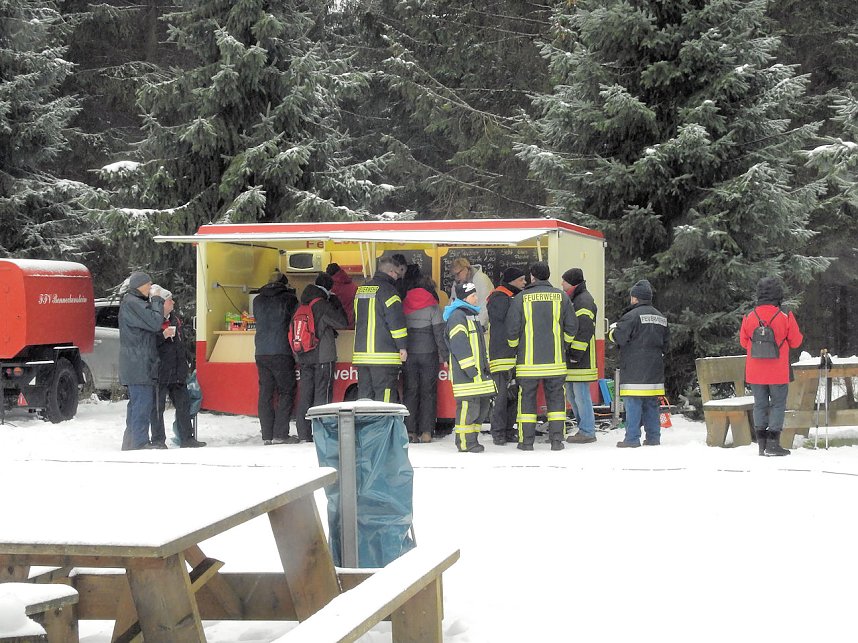 Schlittenhunderennen 2016 in Benneckenstein