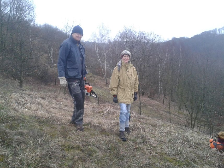 Viel zu tun - der BUND war am Wochenende wieder in der R&uuml;digsdorfer Schweiz im Einsatz