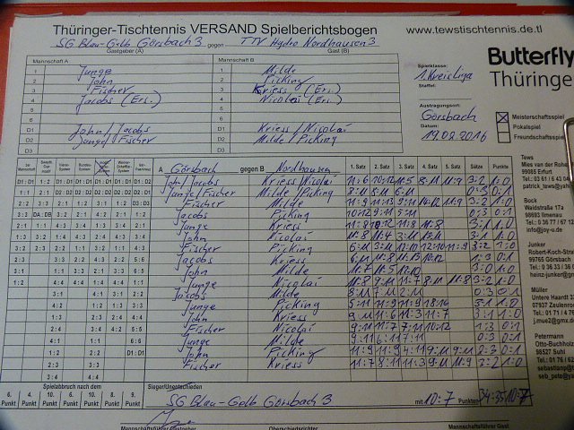 Pure Dramatik im Tischtennis