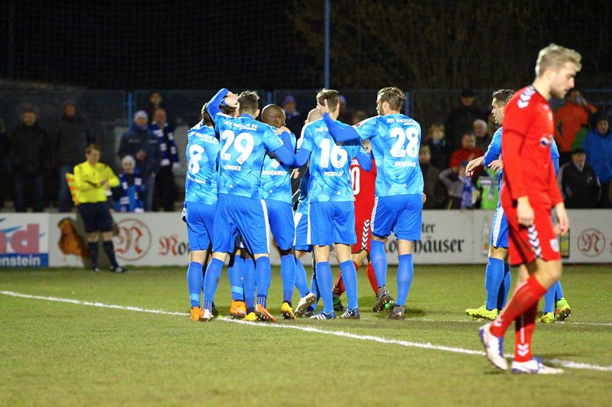 Wacker gegen Babelsberg unter Flutlicht