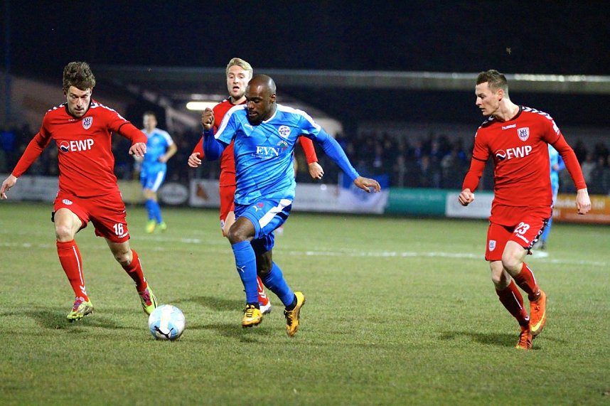 Wacker gegen Babelsberg unter Flutlicht