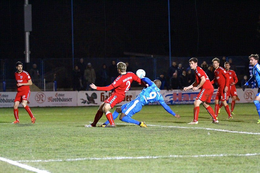 Wacker gegen Babelsberg unter Flutlicht