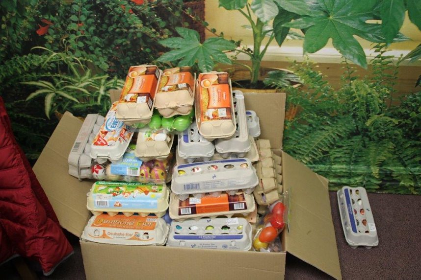 Ostereier in Niedergebra