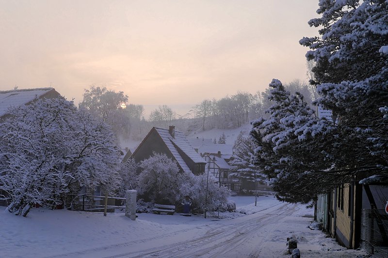 Winter statt Fr&uuml;hling