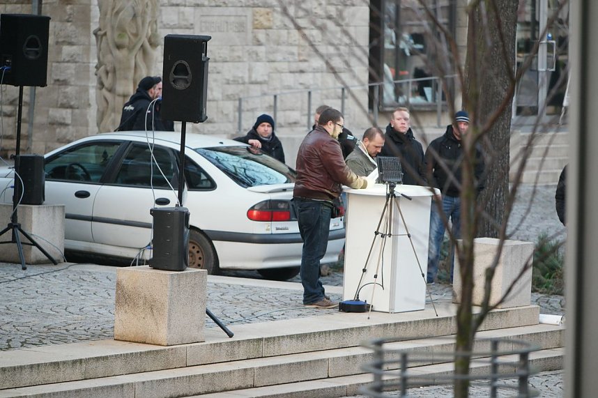 Nordhausen am Montagabend