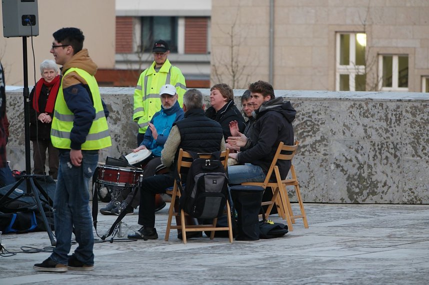 Nordhausen am Montagabend
