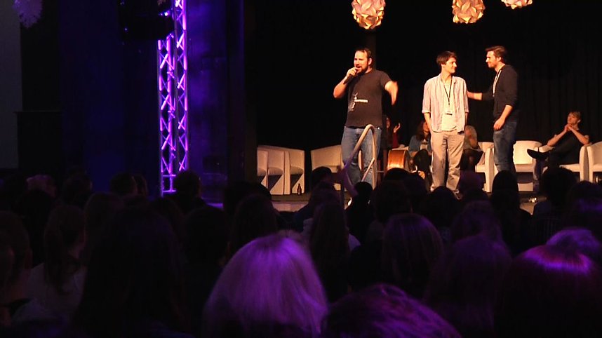 Poetryslam im Clubhaus