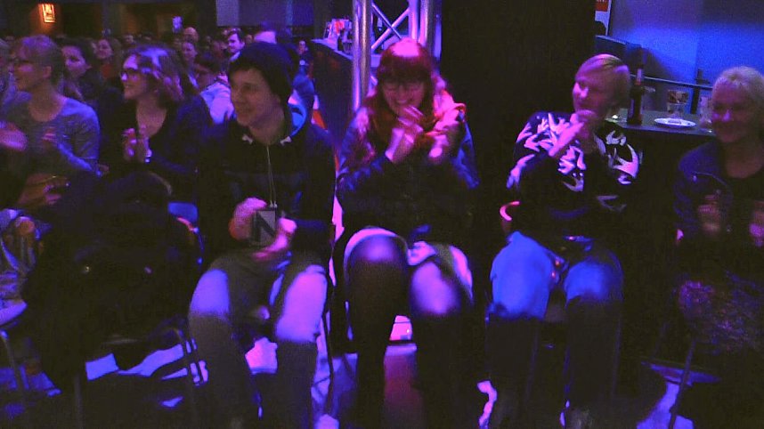 Poetryslam im Clubhaus