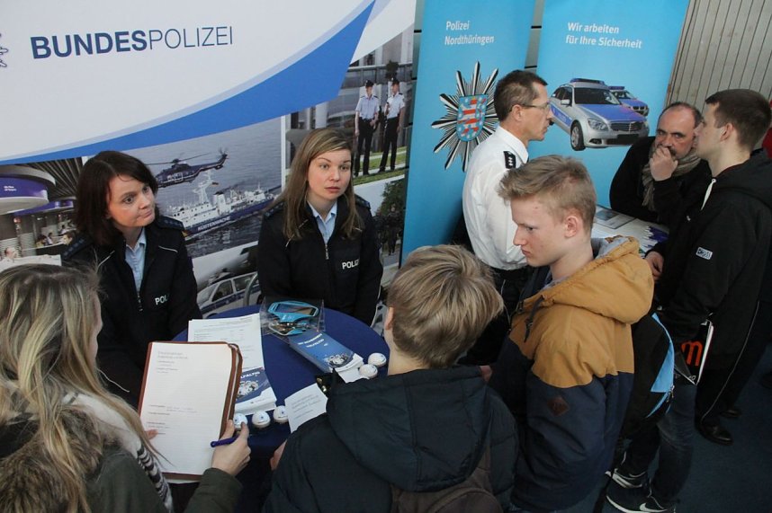 Gut besucht - das 18. Forum Berufsstart in der Nordh&auml;user Wiedigsburghalle