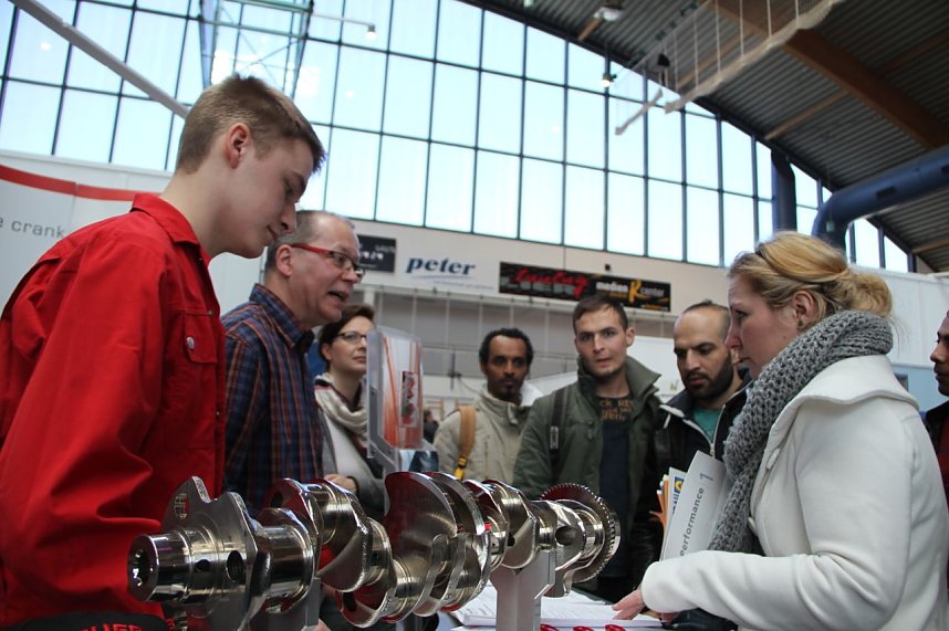 Gut besucht - das 18. Forum Berufsstart in der Nordh&auml;user Wiedigsburghalle