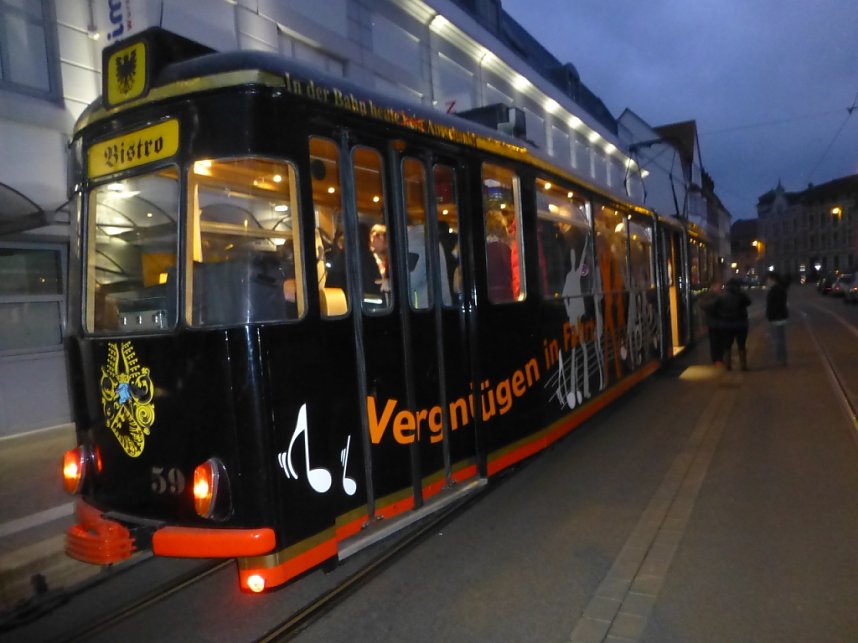 Musikalische Fahrt durch Nordhausen