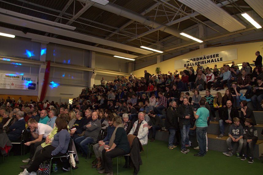 Boxnacht in der Nordh&auml;user Ballspielhalle